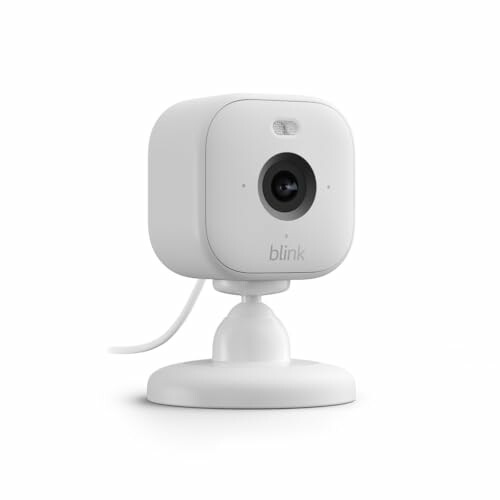 Blink indoor security camera on stand