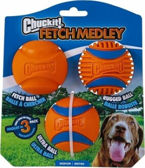 Chuckit! Dog Fetch Ball Medley