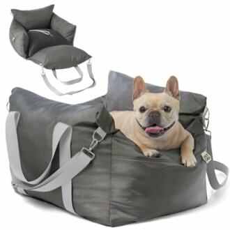 EHEYCIGA Adjustable Dog Car Seat