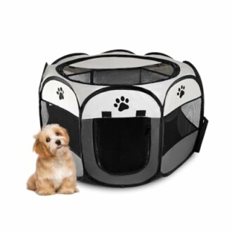 Pet Puppy Dog Playpen Portable